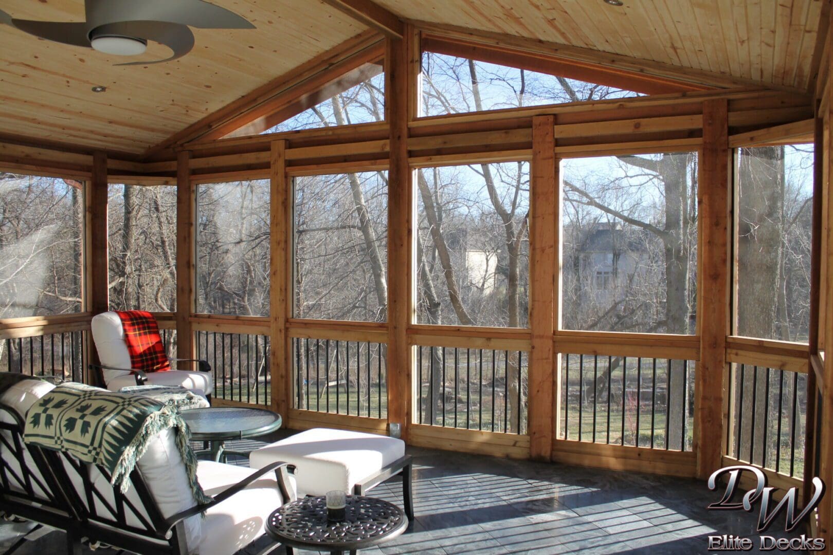 Screened Porch located in Leawood, Kansas