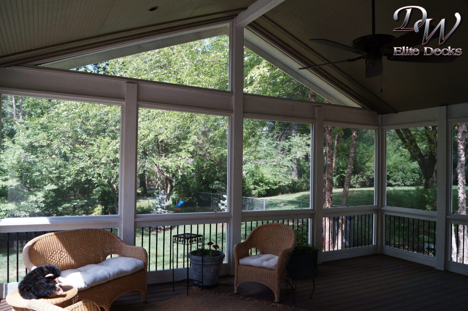 Screened Porch located in Leawood, Kansas