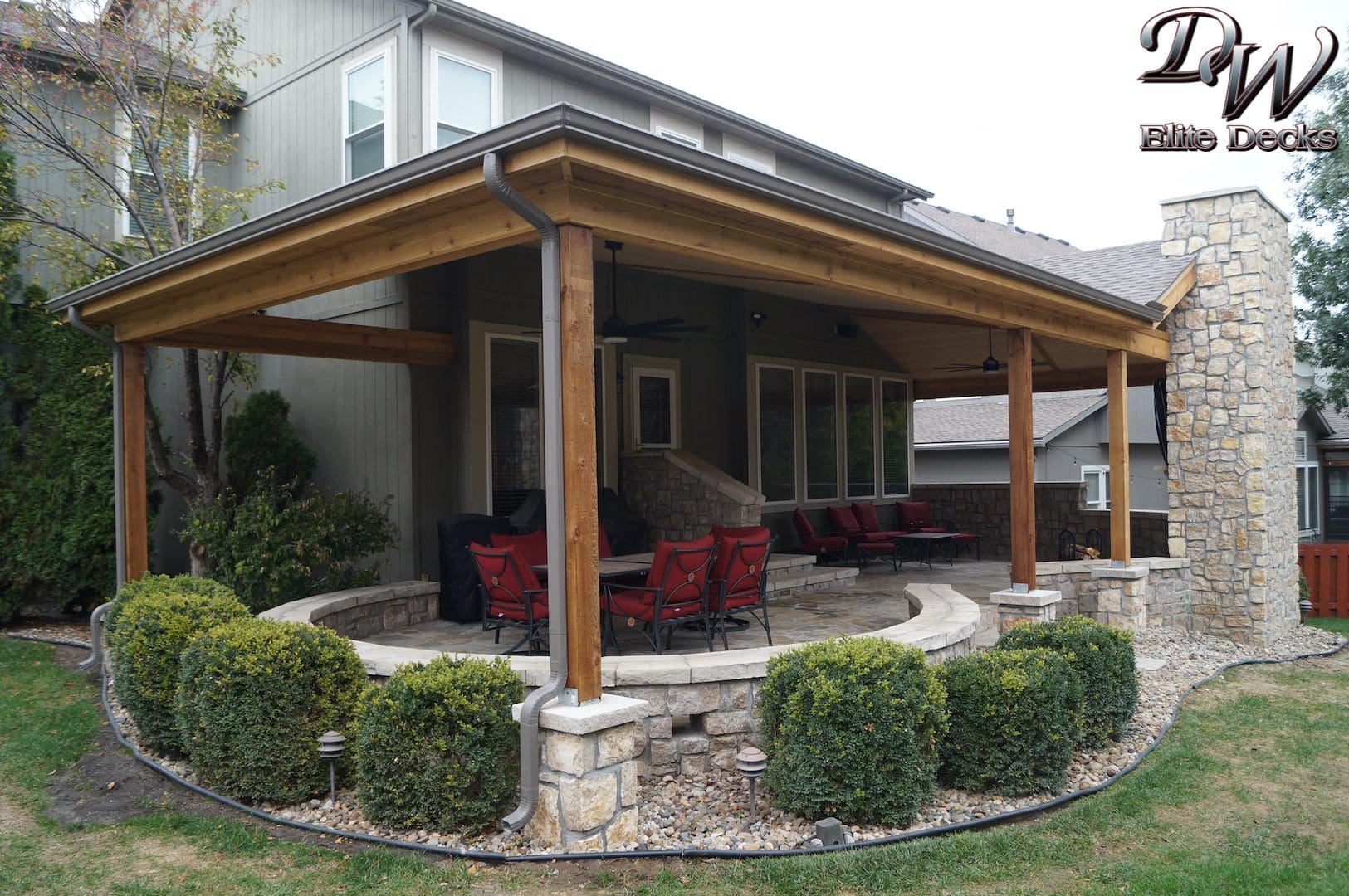 Covered Patio located in Lenexa, Kansas