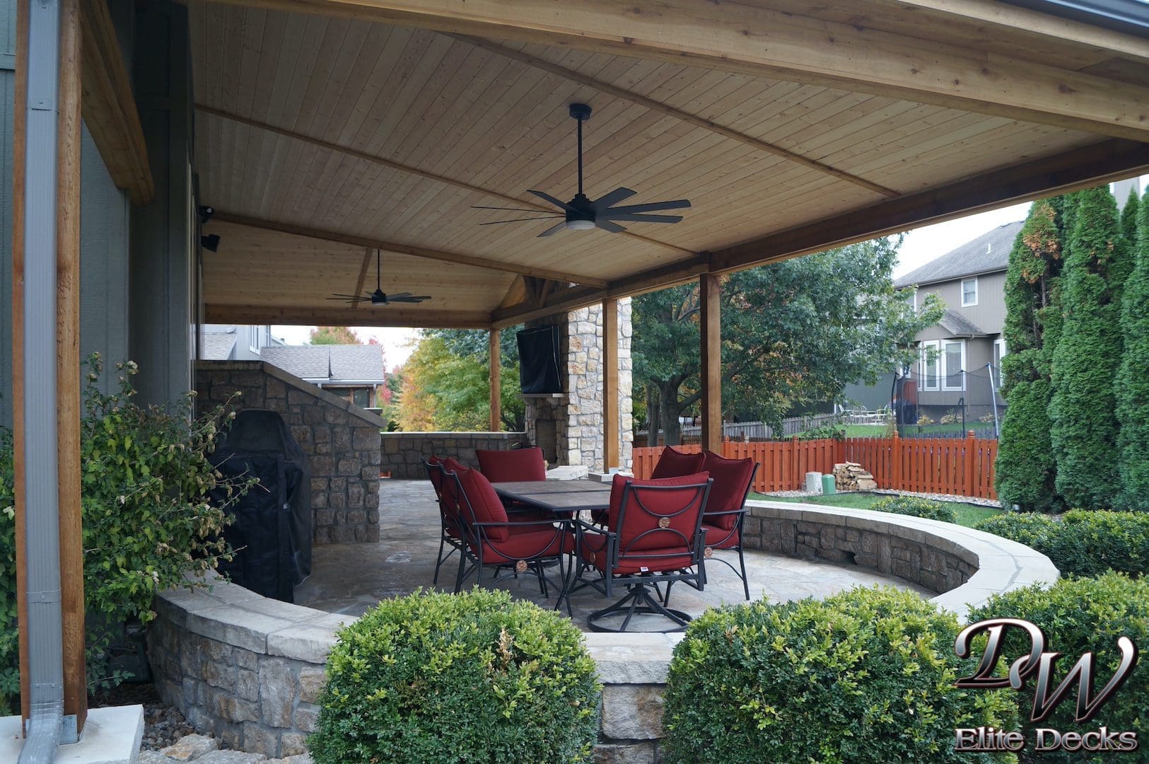 Covered Patio located in Lenexa, Kansas