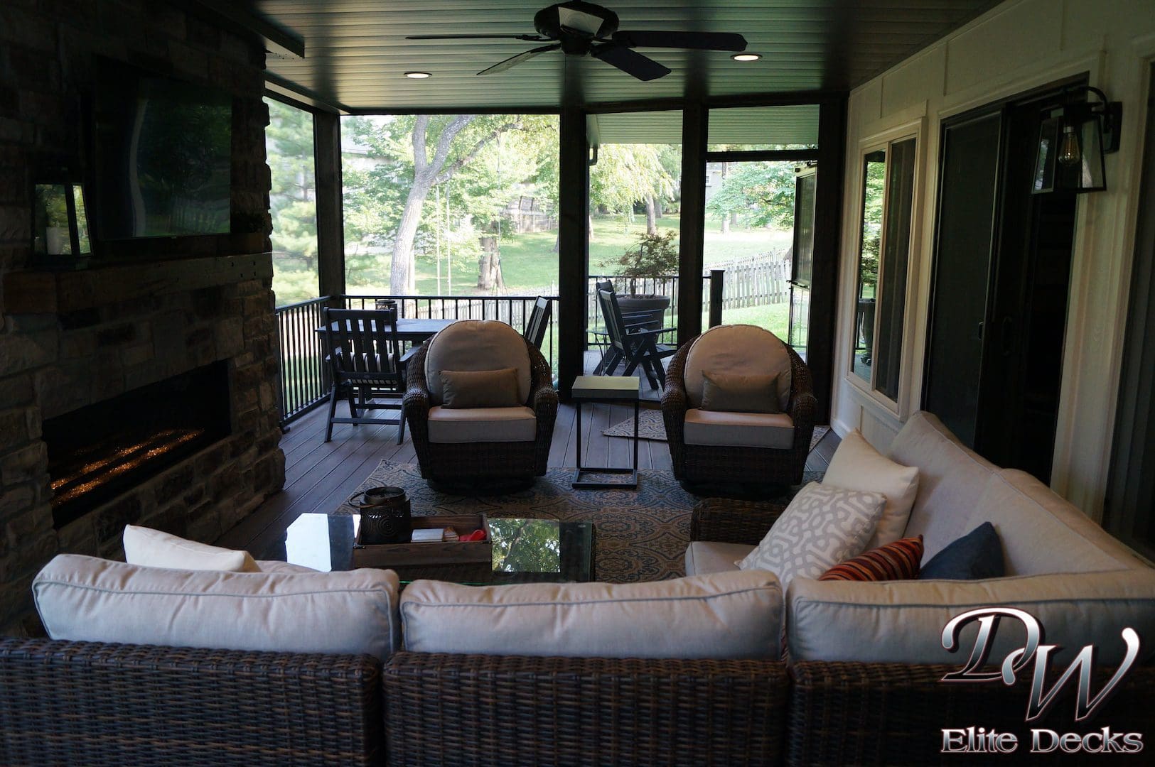 Screened Porch located in Overland Park, Kansas