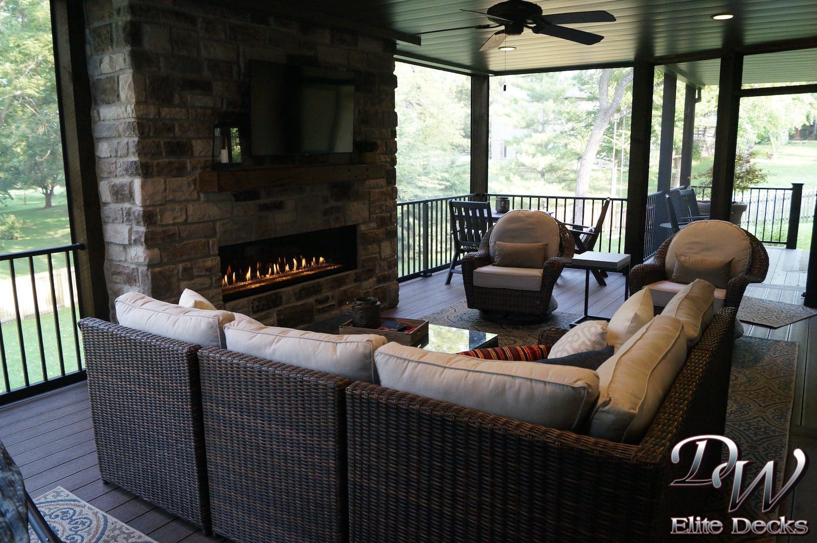 Screened Porch located in Overland Park, Kansas