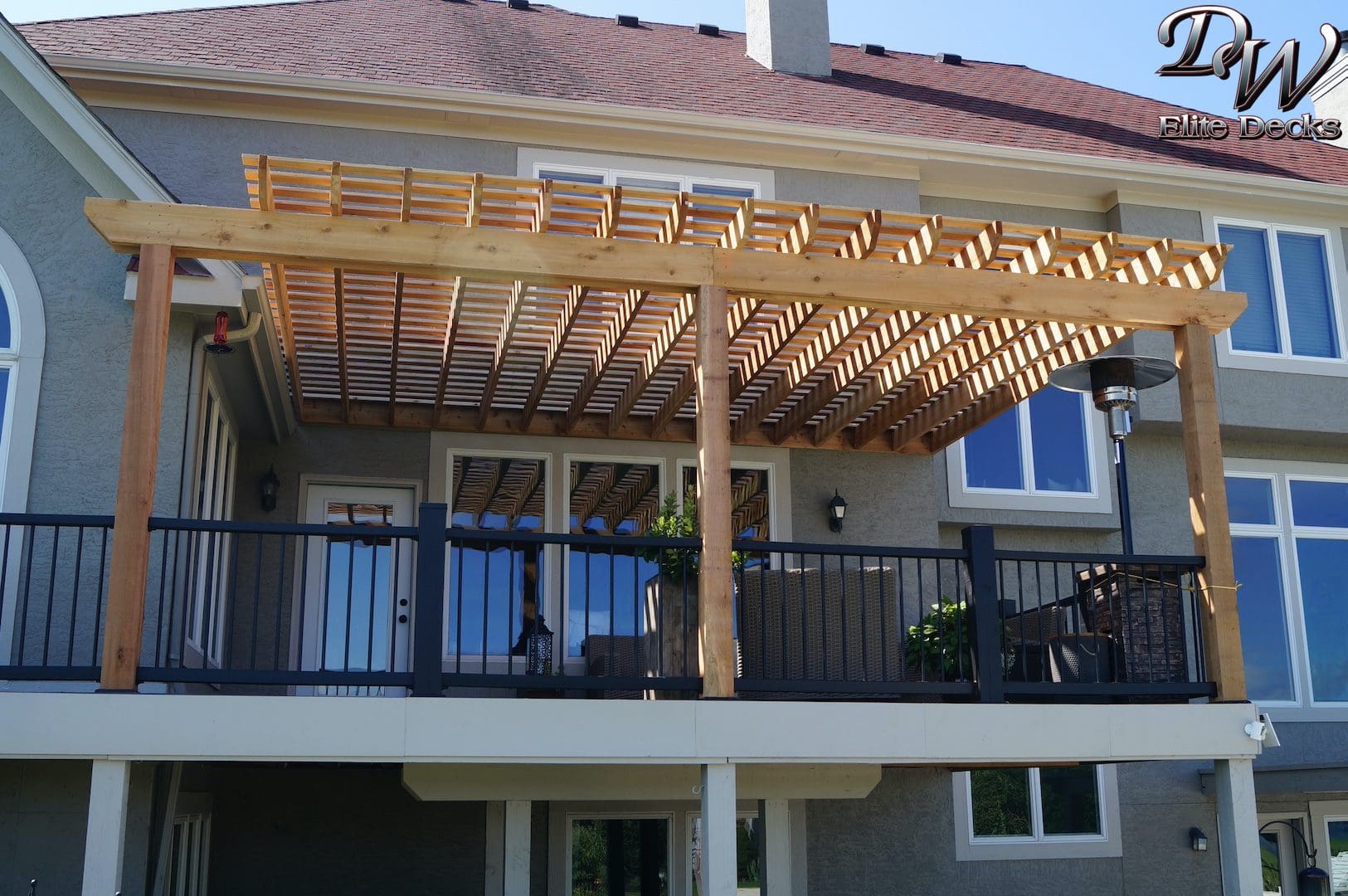 Cedar Pergola located in Olathe, Kansas