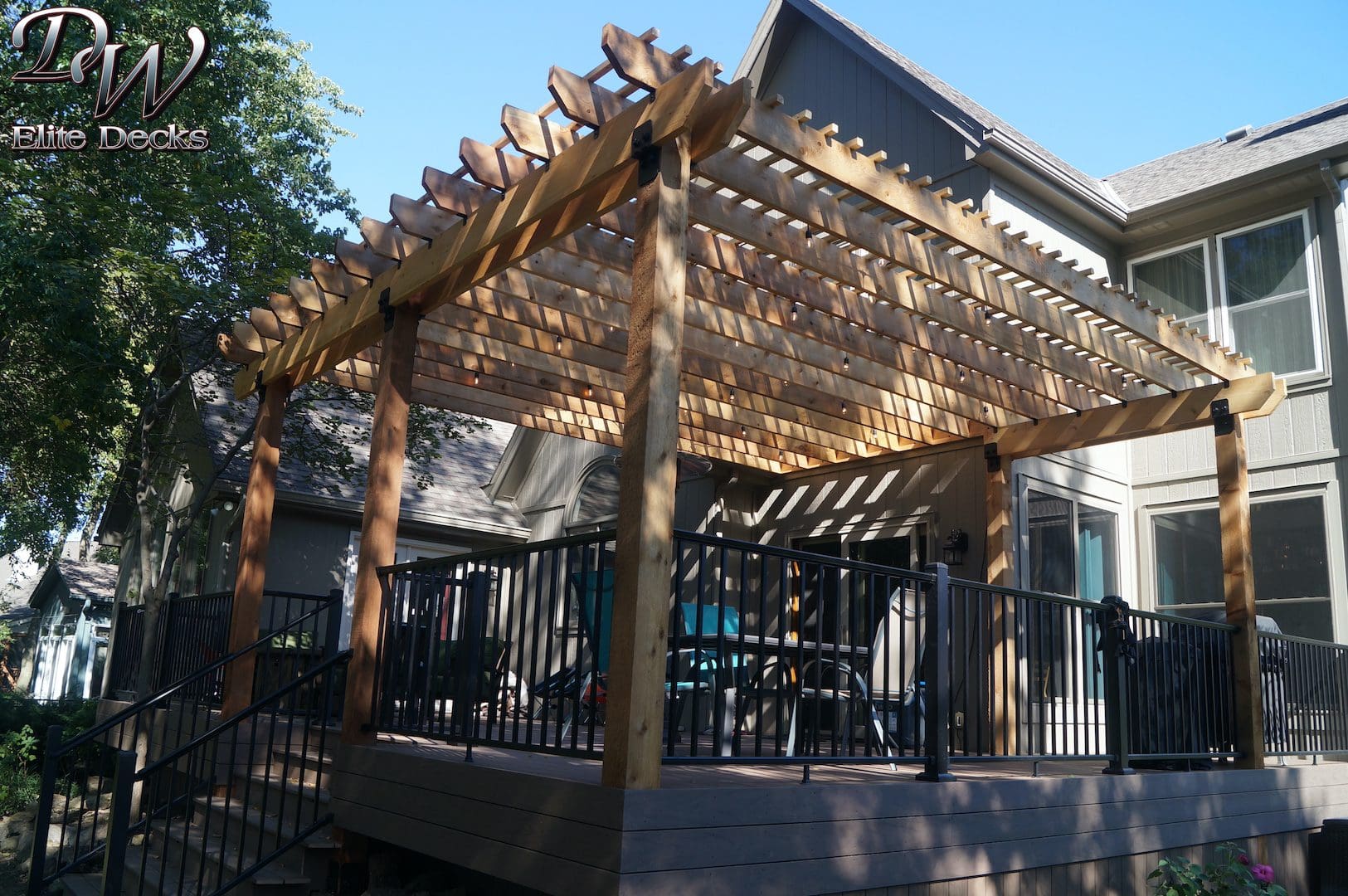 Cedar Pergola located in Overland Park, Kansas