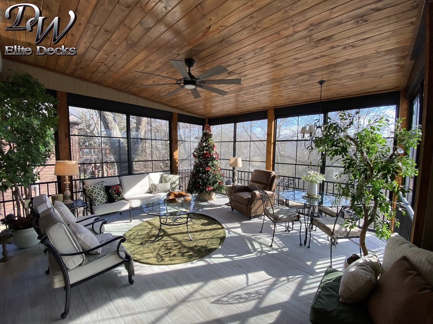 Screened Porch located in Olathe, Kansas