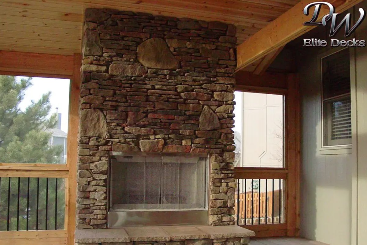 Outdoor Fireplaces, Fire Pits, & Stone Patios - Gallery