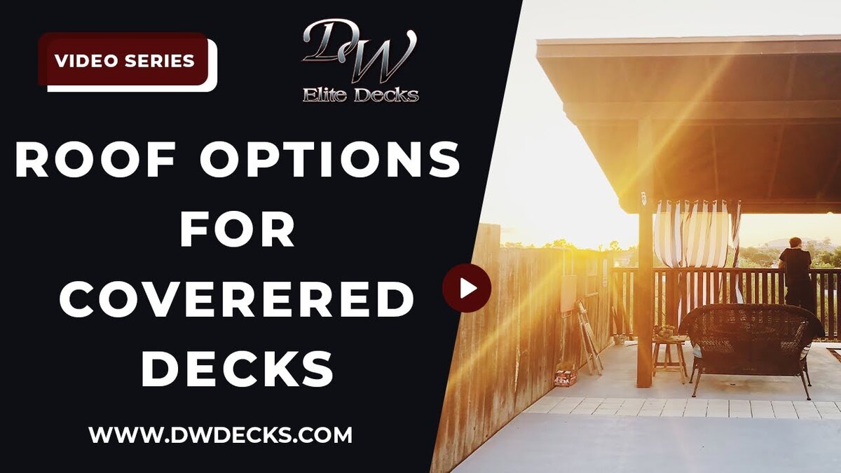 roof options for covered decks