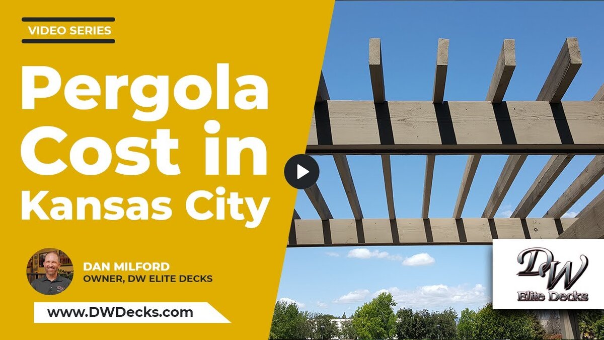 pergola cost in kansas city