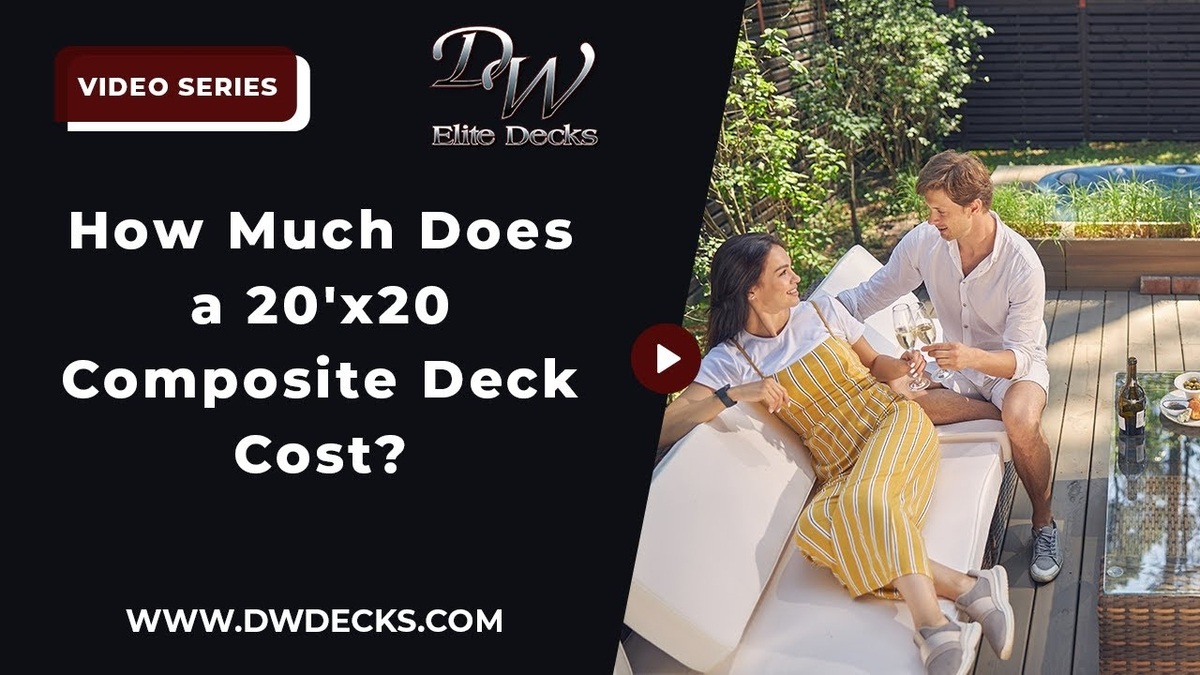 20'x20 composite deck cost