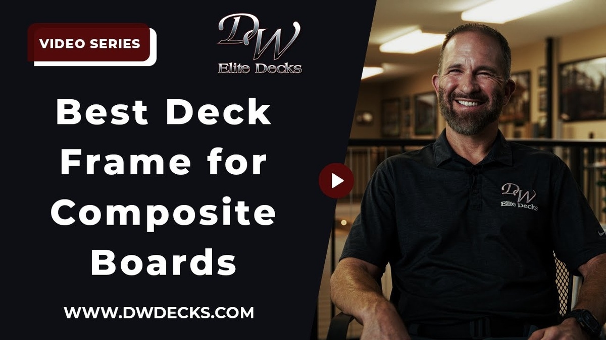 deck frame composite