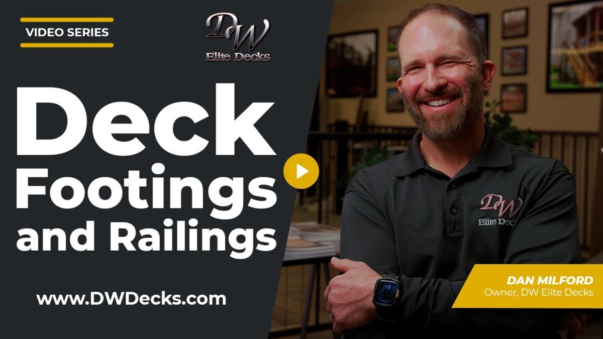 Deck Footings and Railings: Meeting KC Code Standards