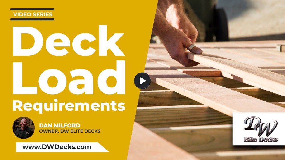 Deck Load Requirements