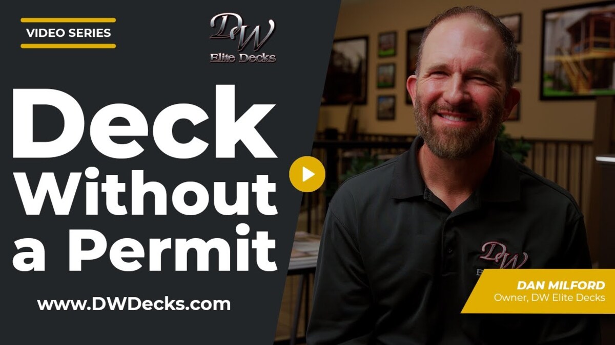 What Happens If You Build a Deck Without a Permit