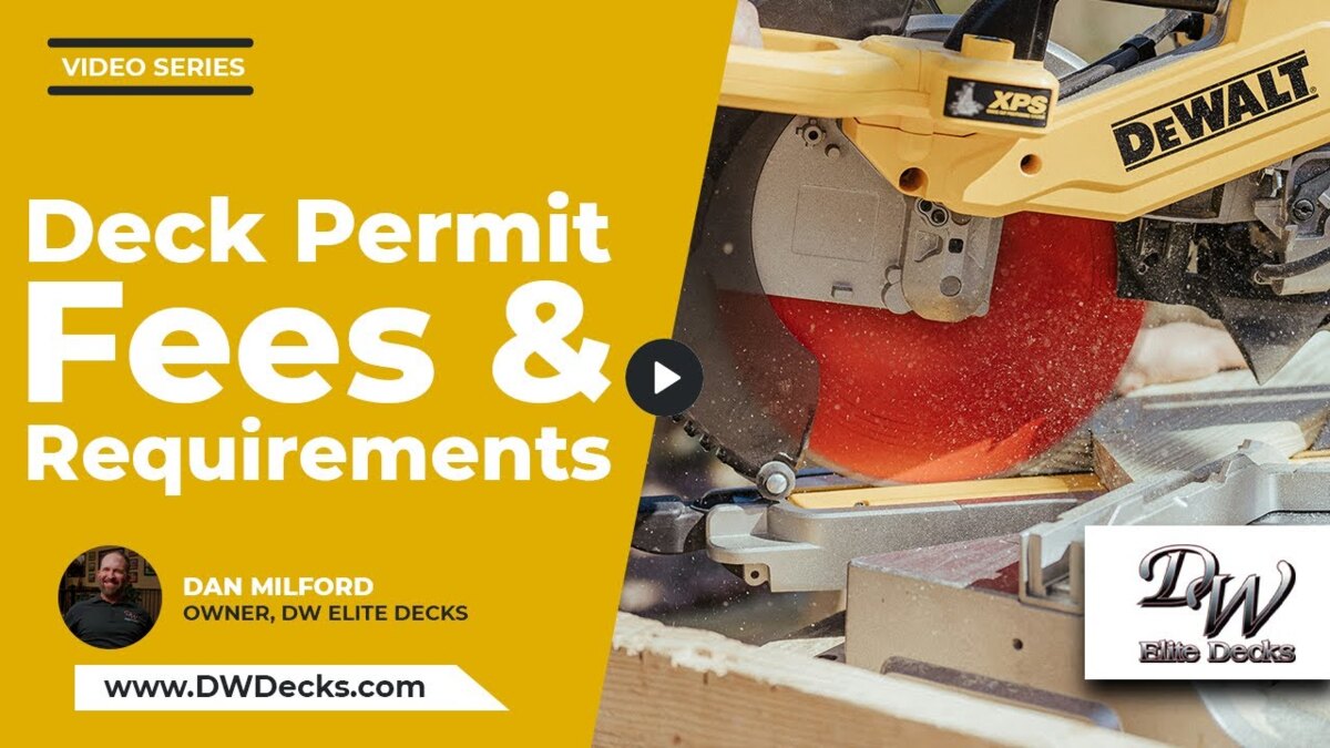 Deck Permit Fees and Requirements