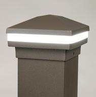 Glow Ring Post Cap - Pyramid