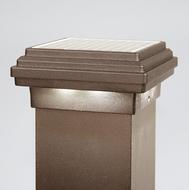 Solar Down Light Post Cap - 3 Post Cap