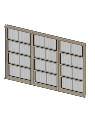 Triple Window Unit