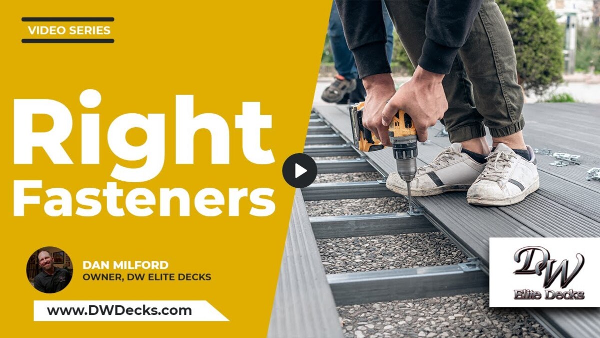 Right Fasteners Decks