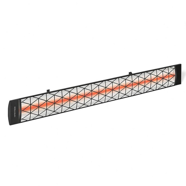 C Series Motif 6000W Mounted Electric Heater 61.25 Inch – CD60 Motif - Black