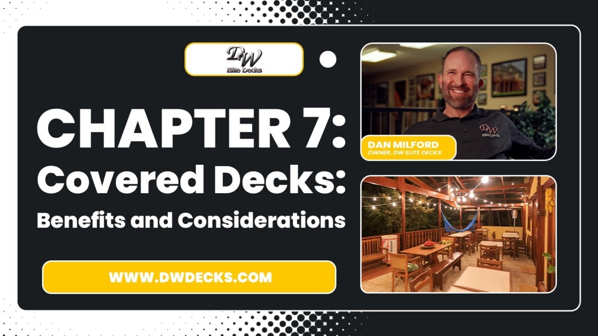 covered decks design considerations
