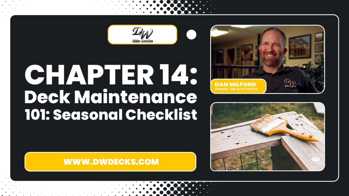 deck seasonal checklist