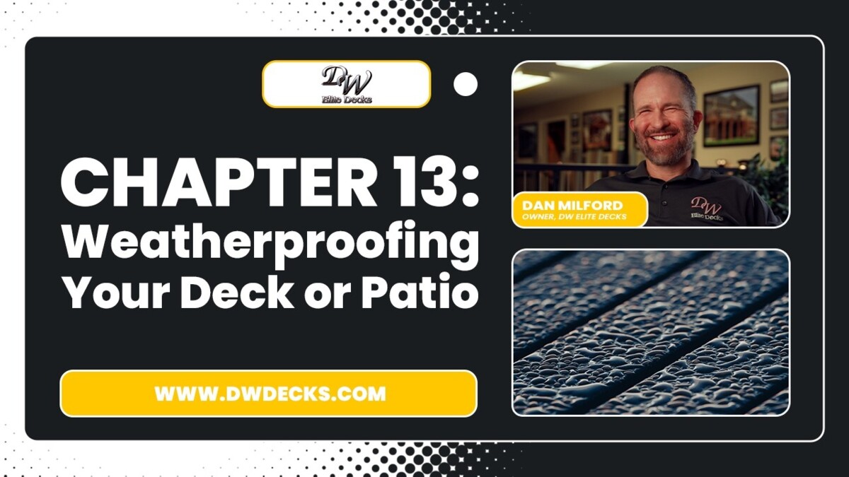 weatherproofing your deck