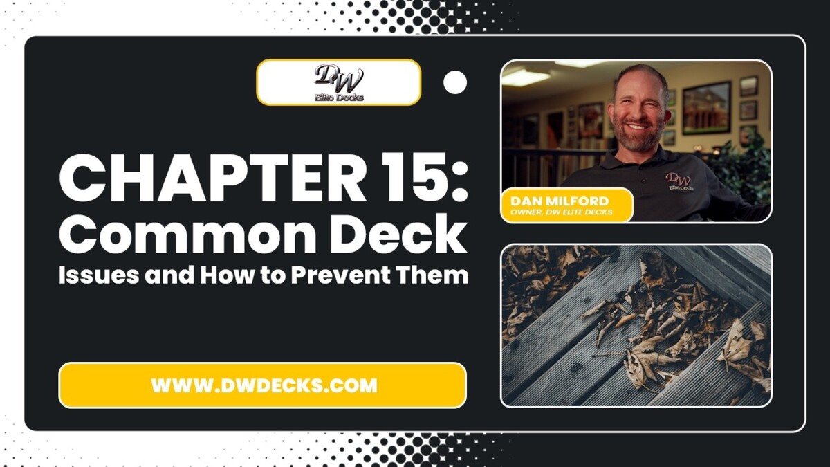 prevent common deck issues