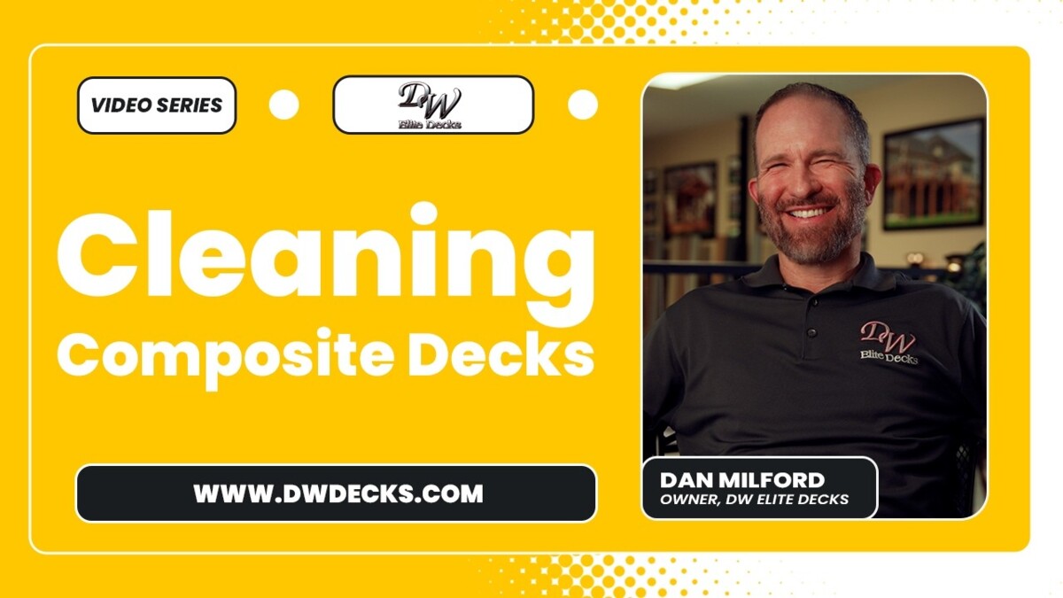 best products for cleaning composite decks